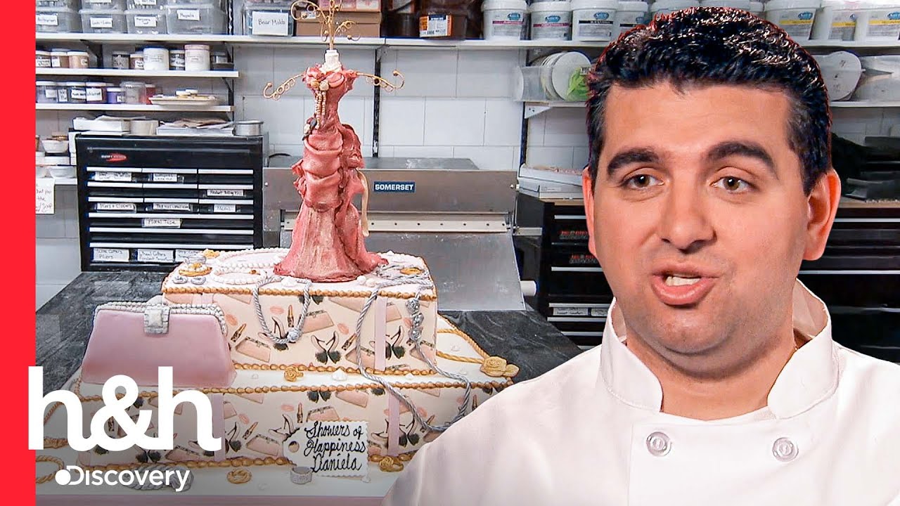 Buddy prepara bolo de joias antigas para noivado de cunhada | Cake Boss | Discovery H&H Brasil