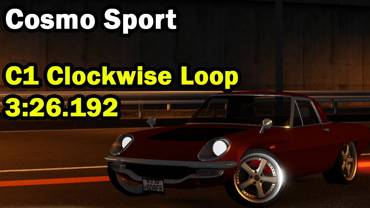 GDBFB L10B Coupe C1 Clockwise loop 3:26.192 | Midnight Racing: Tokyo