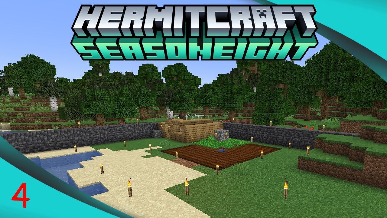 Tower Base - Hermitcraft 8 Ep4