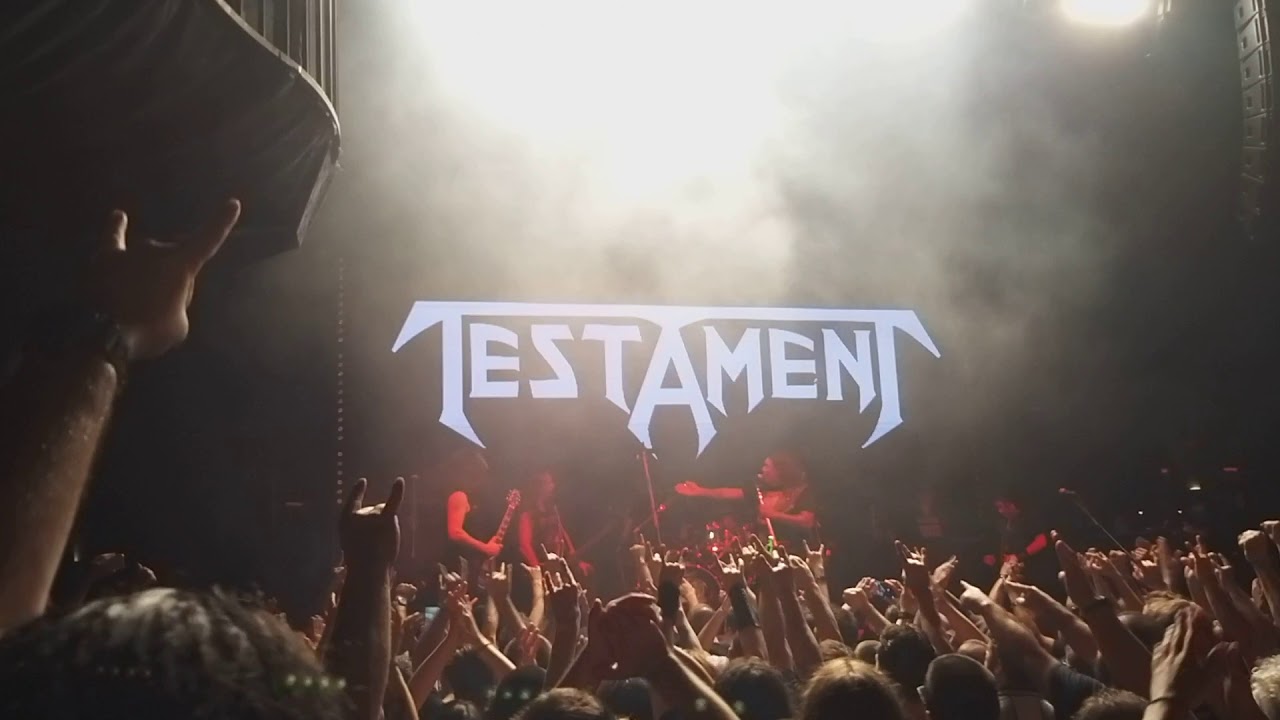 Testament encore @ Music Jam Club Sofia 18.06.2019 /w Terravore