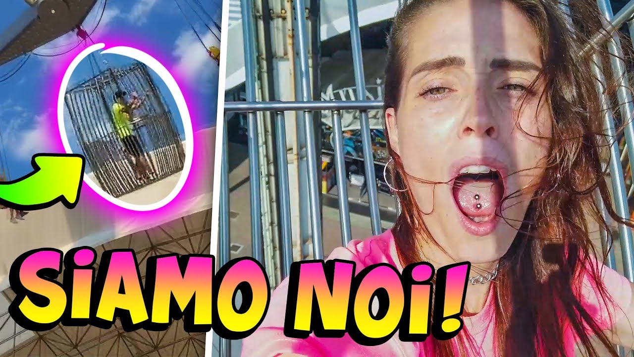 LASABRI & SASCHA SOSPESI IN UNA GABBIA NEL CIELO!