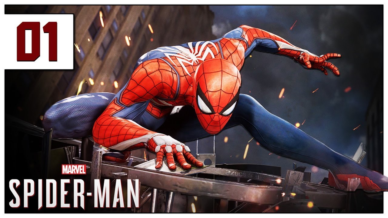Let's Play Spiderman PS4 Part 1 - 8 Year Veteran - Marvel's Spider-Man Gameplay