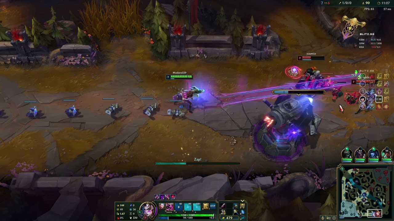 Jinx Karma vs Caitlyn Blitz [D3 60lp]
