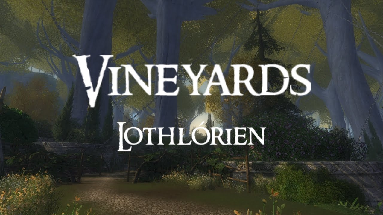 LOTRO | LOTHLORIEN | Vineyards of Lothlorien | Music & Ambience | 1 Hour