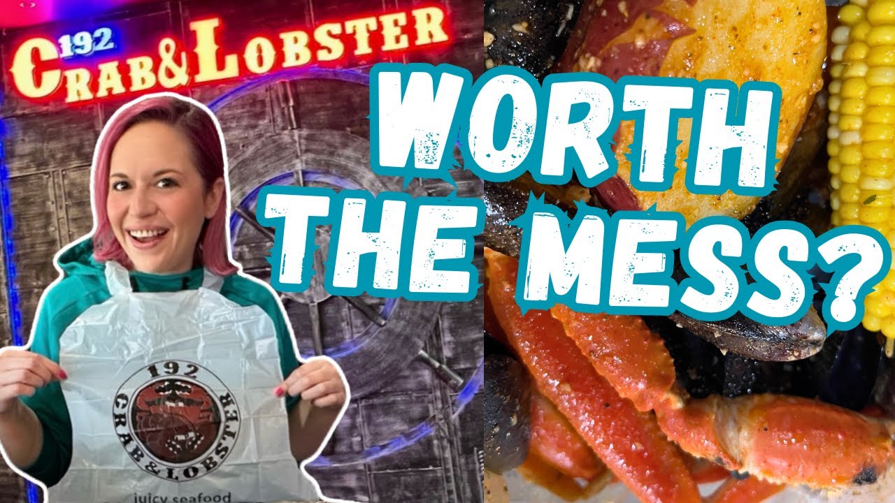 192 Crab & Lobster Kissimmee 🦀 Seafood Boil Review | Central Florida EATS