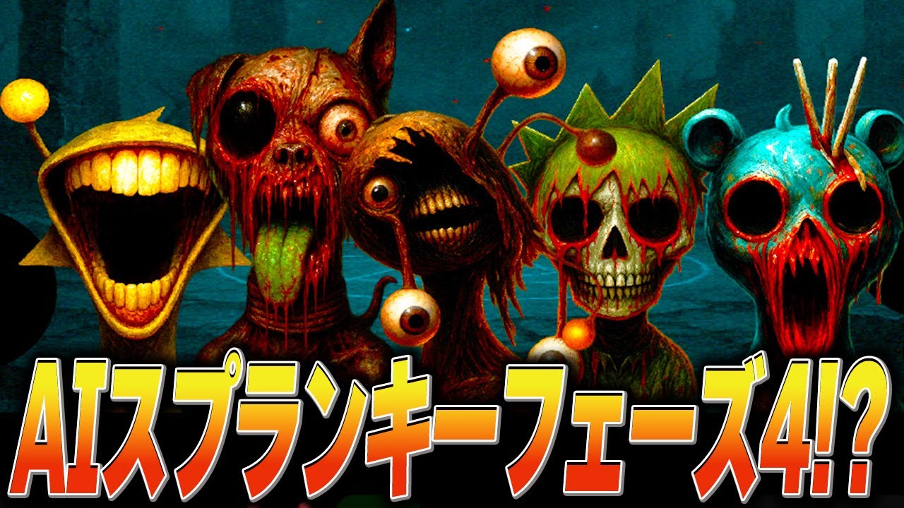 AI化したスプランキーのフェーズ4の世界がリアルすぎてヤバかったMOD…【ホラー/SPRUNKI/MOD/brainrot/ロブロックス】