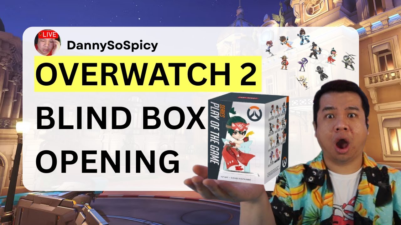 OVERWATCH 2 BLIND BOX OPENING - WILL THE SECRET RARE BE MINE? | @DannySoSpicy