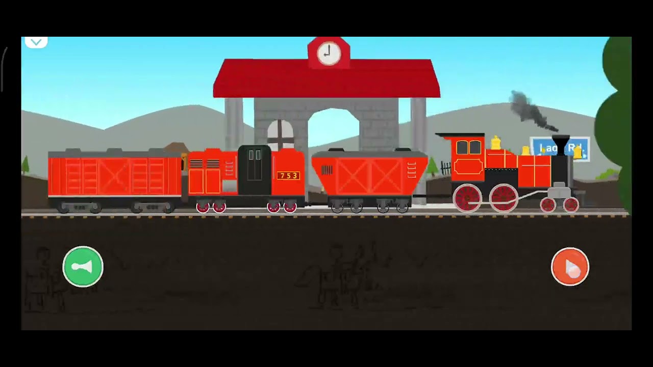 #train Create an engaging YouTube video about a train building and management simulation game.