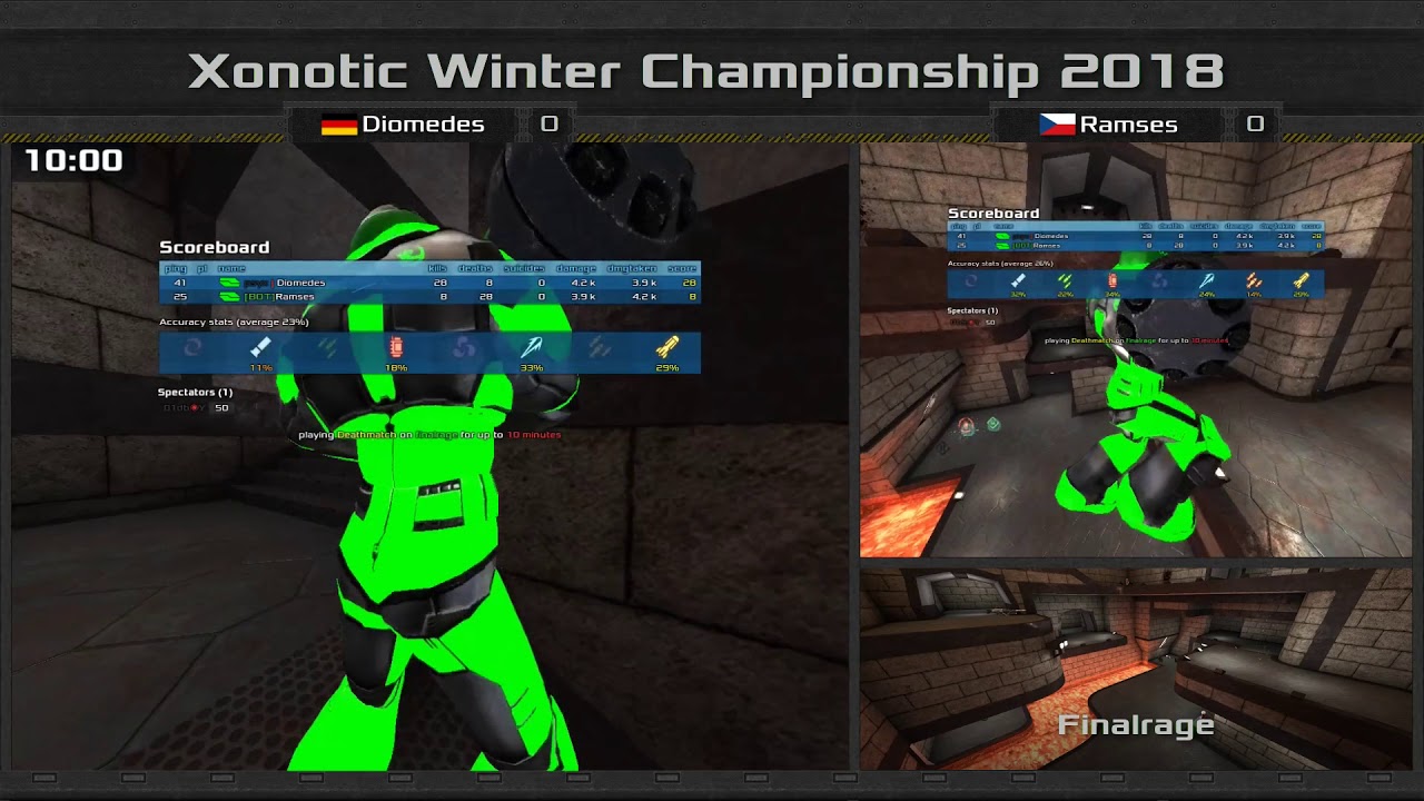 Xonotic Duel Cup, Game #02, Diomedes vs Ramses, Bo3