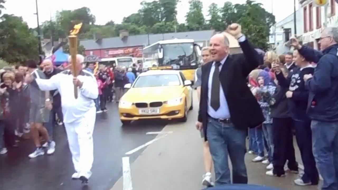 Olympic Torch Carrier - Mr Daniel Lennon