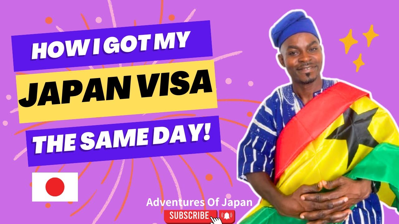 Got My Japan Visa Approved the Same Day! Here's how....