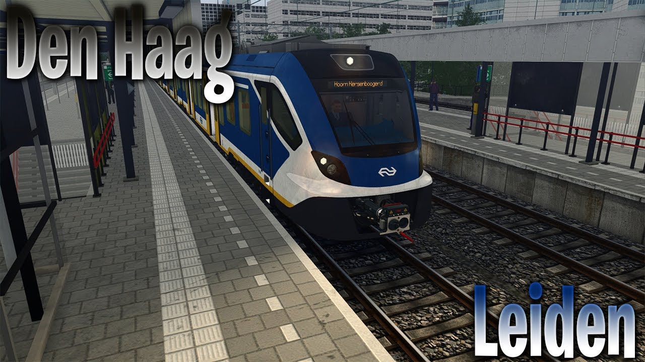 We gaan met een sprint tempo naar Leiden!!! - Train Simulator Classic