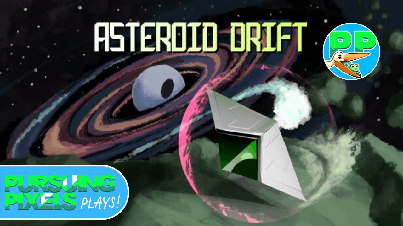 ADDICTIVE Precision Arcade Racing Action | 1-Bit Neo Retro Pixel Art  // Let's Play Asteroid Drift