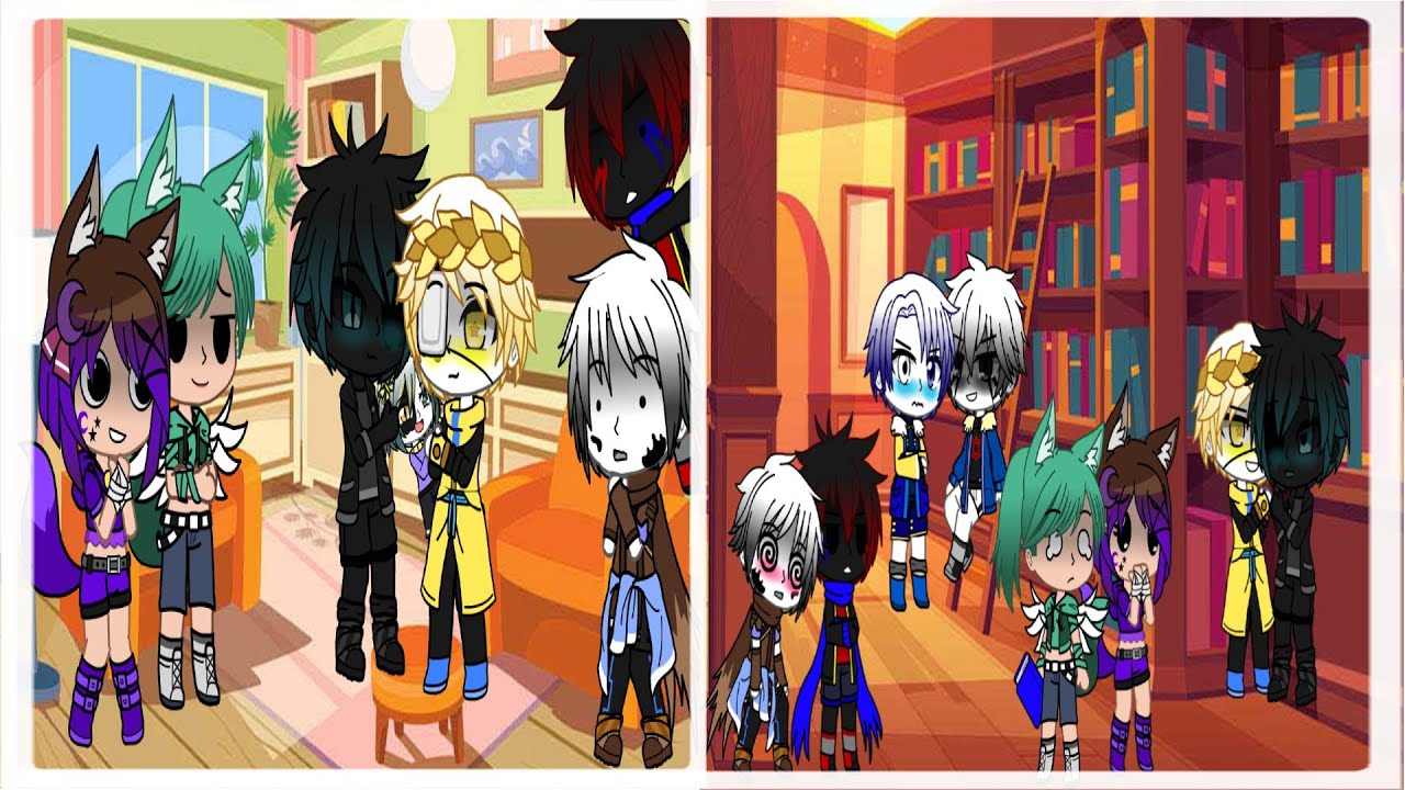 Dream & Nightmare are good parents/Dream learns how to flirt ||dreammare|| //ft  Wolverina//