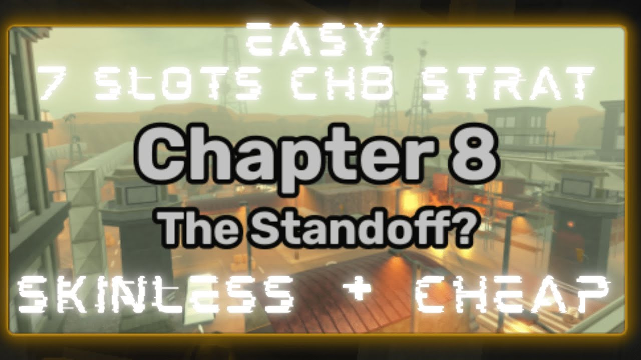 || Easy 7 Slots Chapter 8 Strategy || Skibi Defense || (i didn't use extra slots)