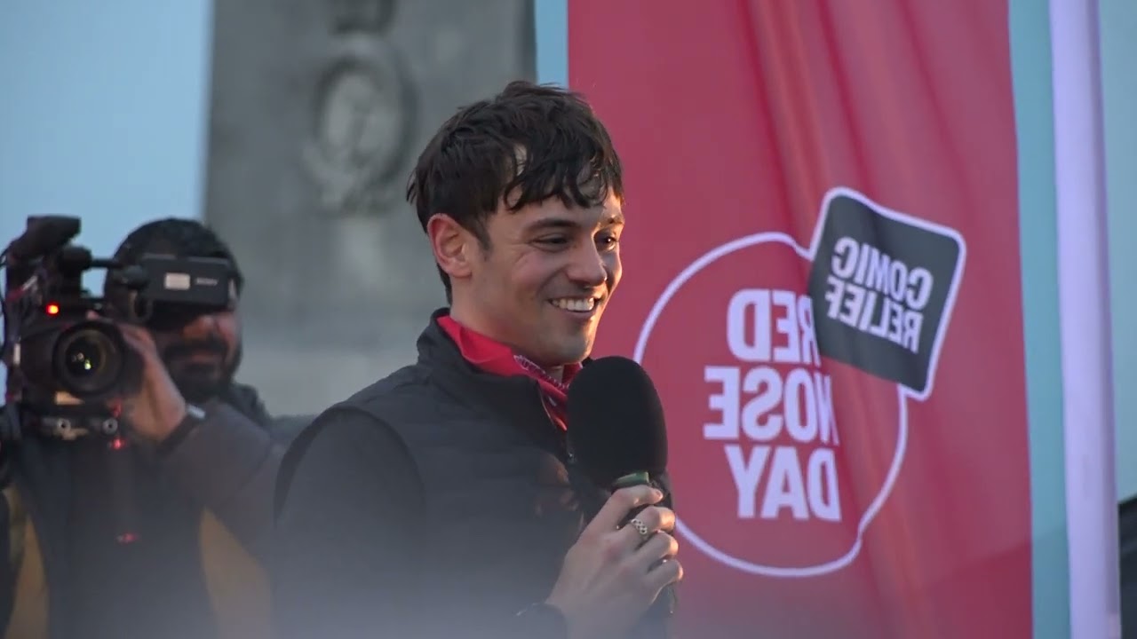 Tom_Daley #Red_Nose_Day  Marathon London to Plymouth and Freedom of the City 17th/ 2 /22