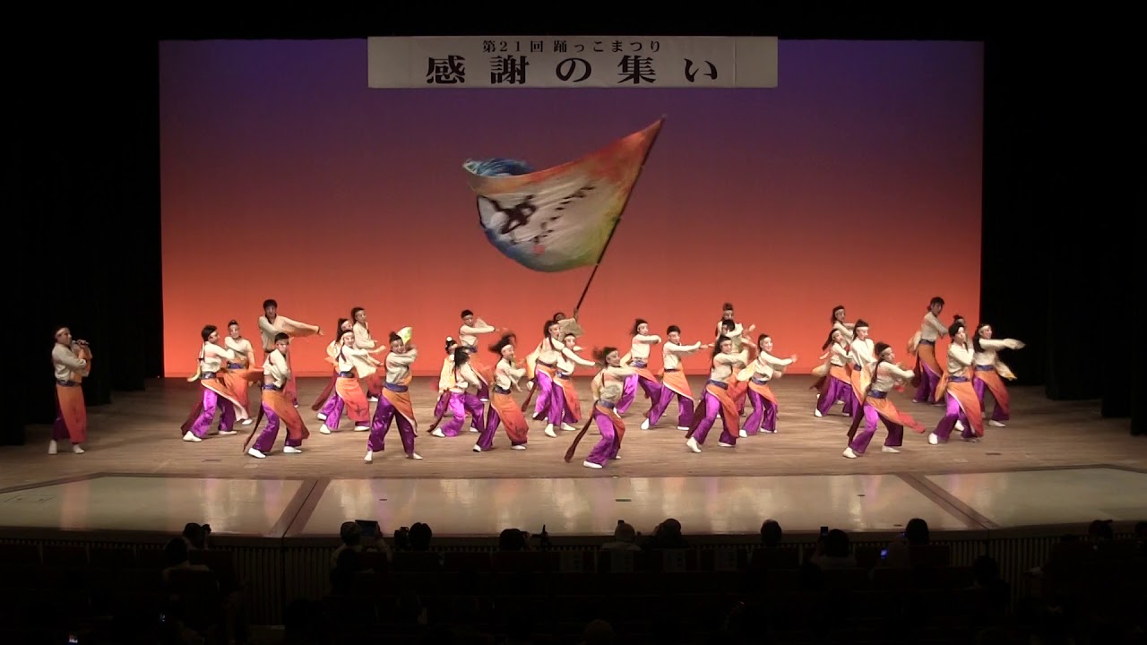 加古川感謝の集い2019 よさこい連「わ」
