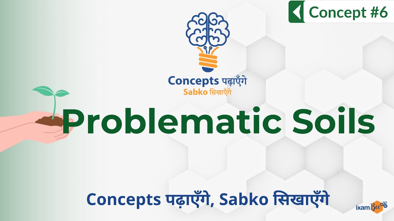 Concepts पढ़ाएँगे, Sabko सिखाएँगे | Concept 6 | Problematic soils