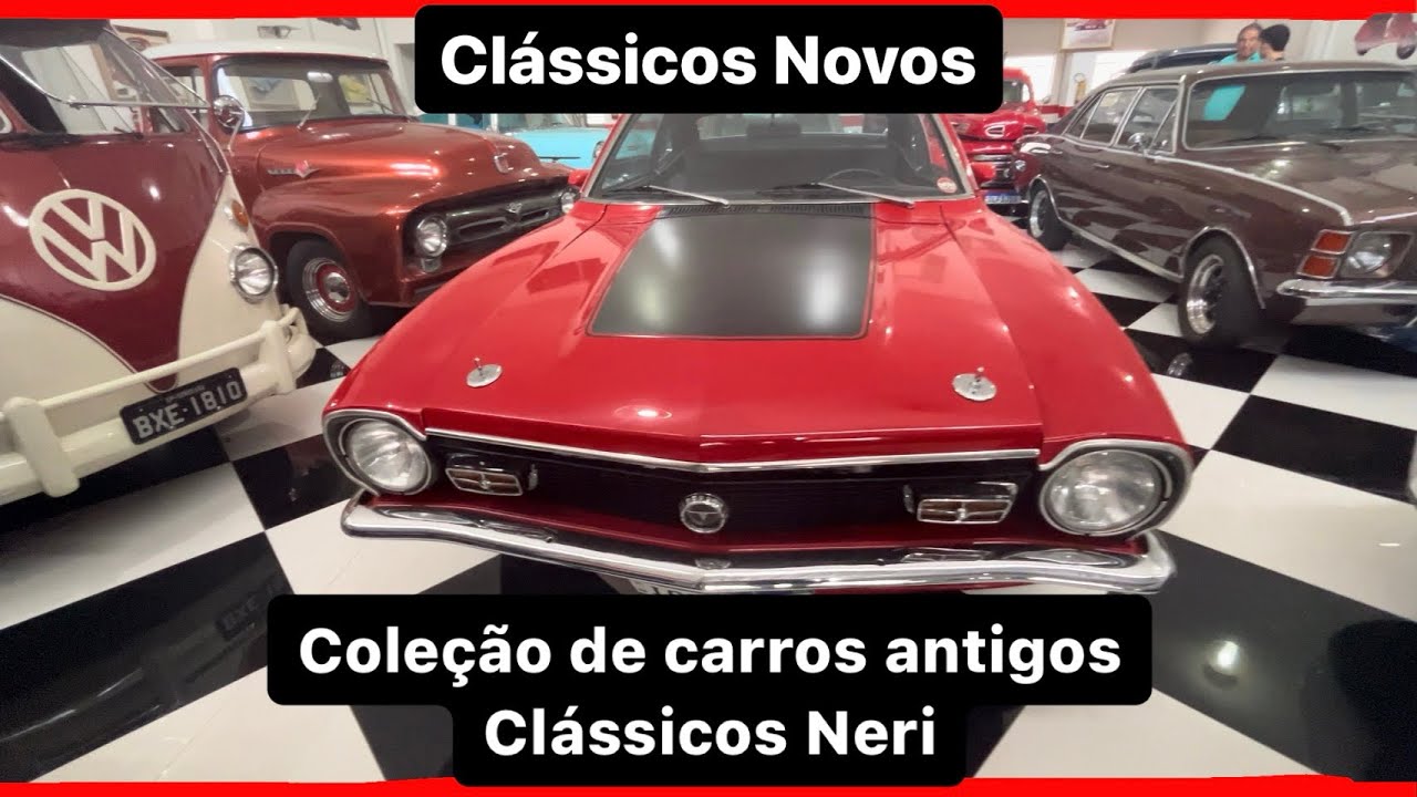 Conheça a incrível coleção de carros antigos do Sr. Miguel Neri ( Clássicos Neri ) 7 estão à venda !