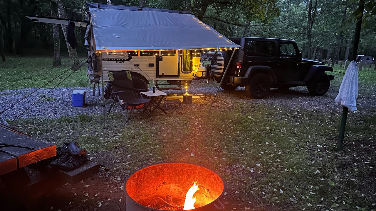 Cottonwood Patch Campground walkthrough.