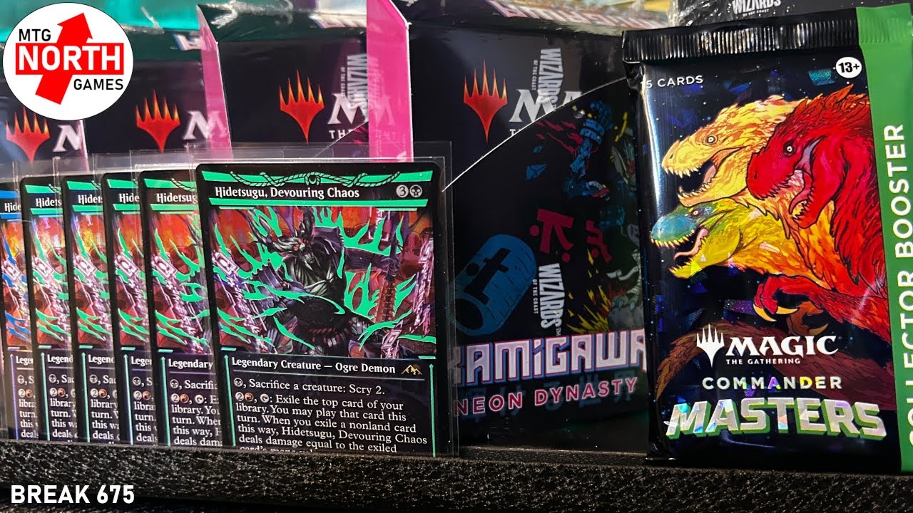 Kamigawa Neon Dynasty 5 Collector Boxes Opened & Priced; Bonus Neon!