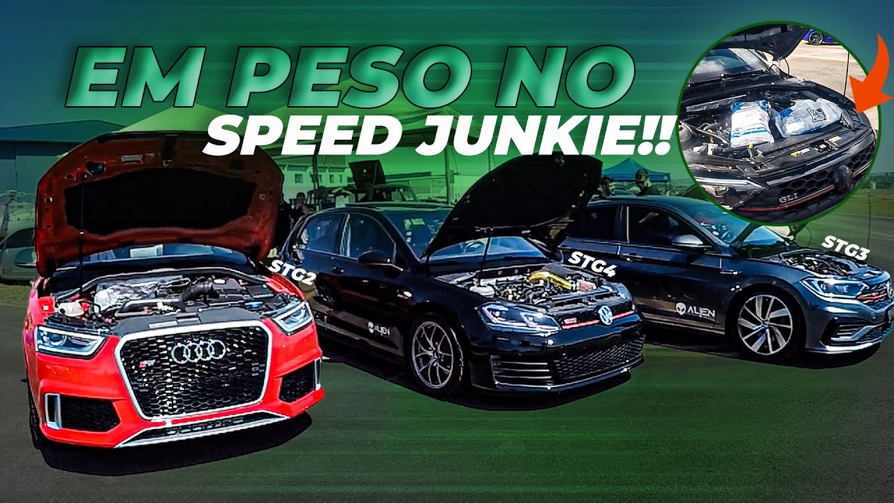 FOMOS EM PESO PRO SPEED JUNKIE!!🚀 GOLF GTI, JETTA GLI, AUDI RSQ3 E MAIS!!