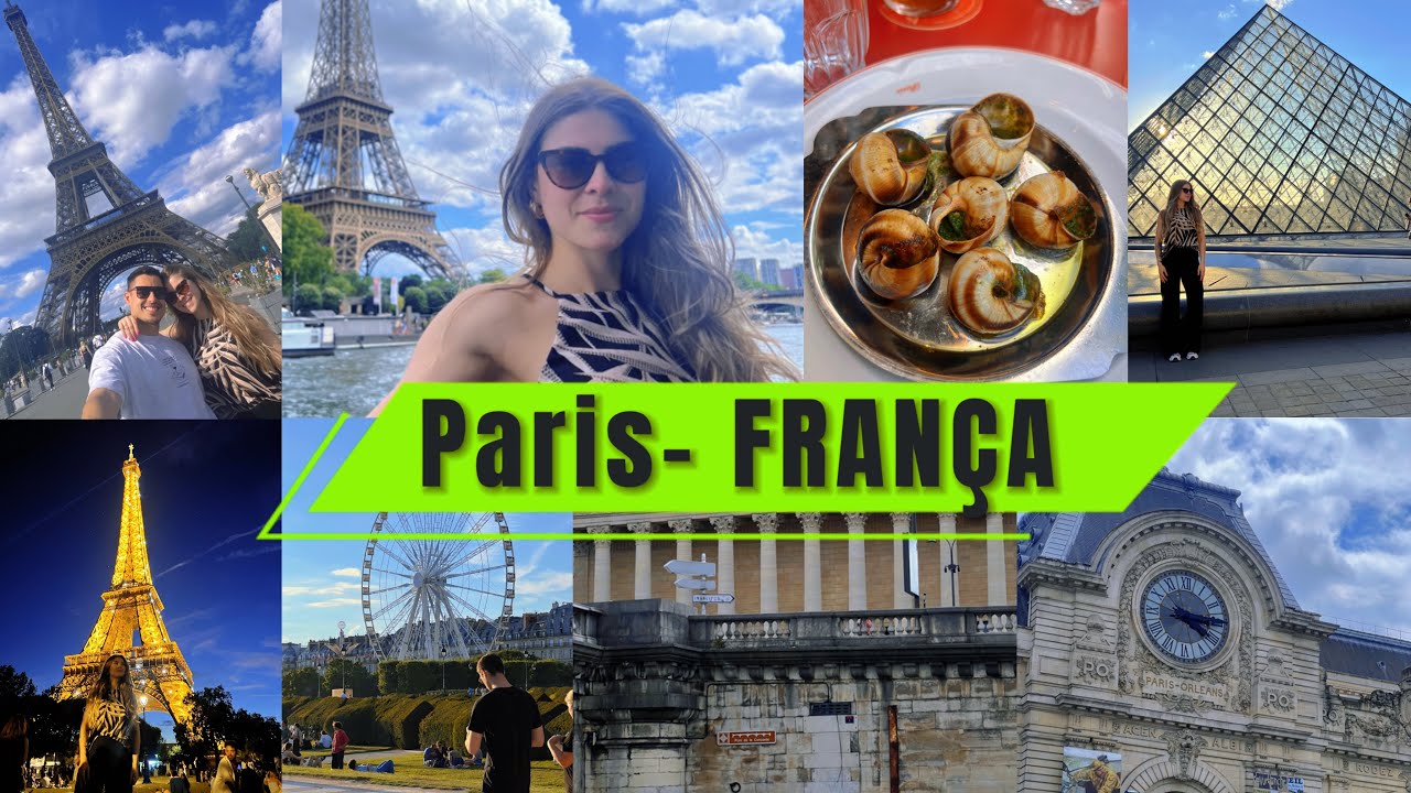 Meu Dia MÁGICO em Paris ✨ | Primeira Vez na Torre Eiffel!