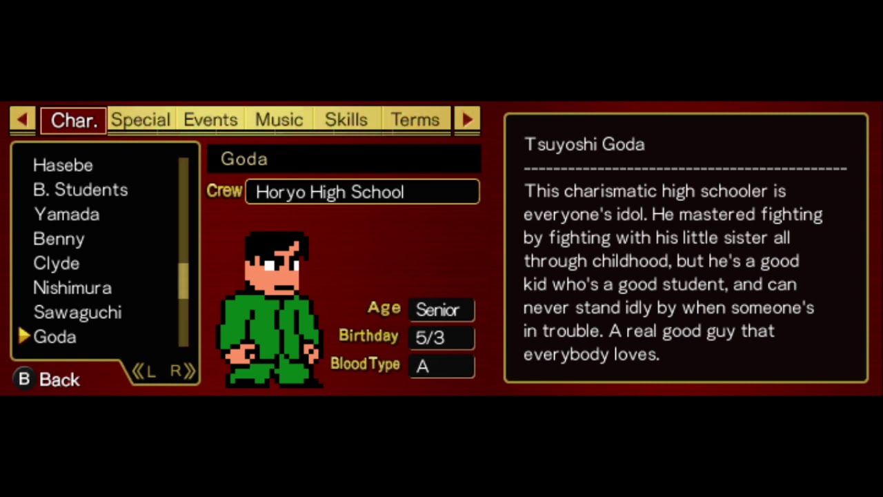 [EXTRA] River City: Rival Showdown - Full Encyclopedia