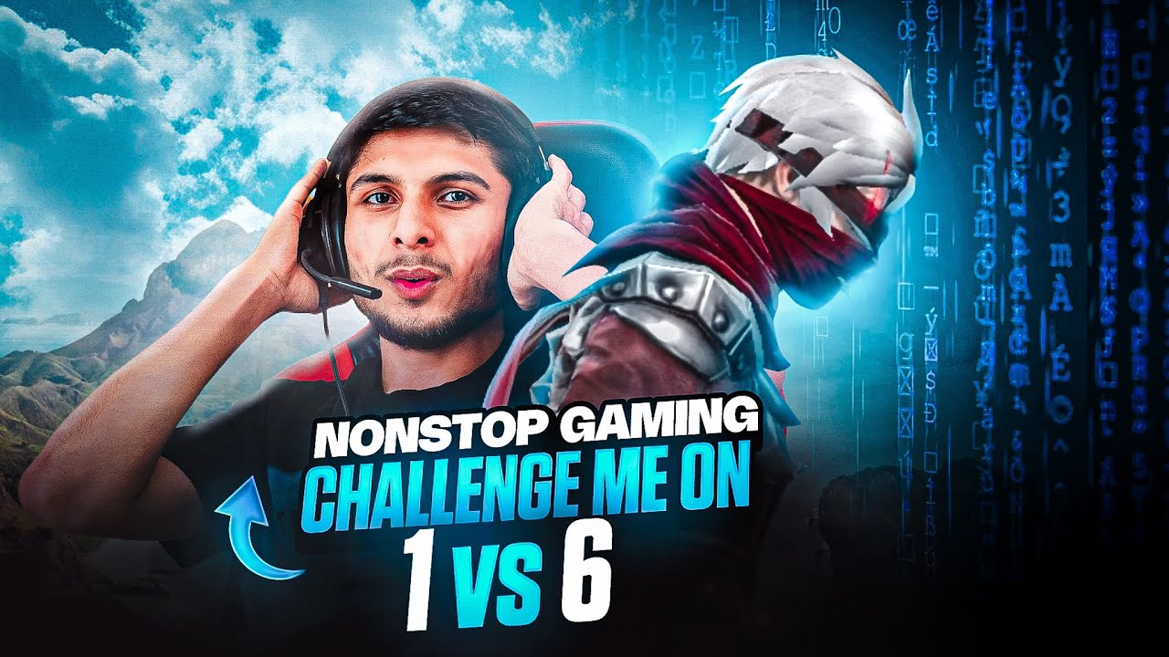 1vs6 Challenge With Only M1014🔥On Mobile📲 Zerox FF🥷🏻