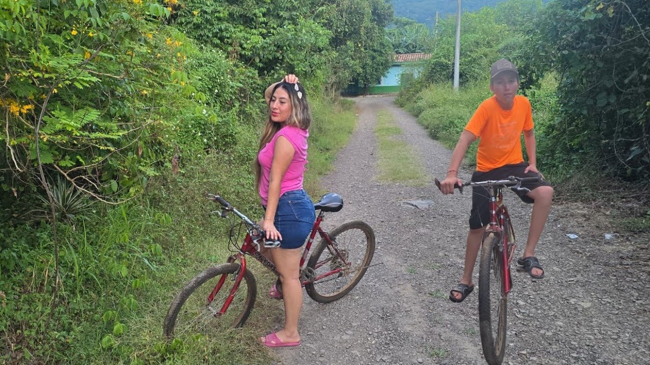 🤭😱David me enceña a como andar en bicicleta en estos sencillos pasos 😱🤭