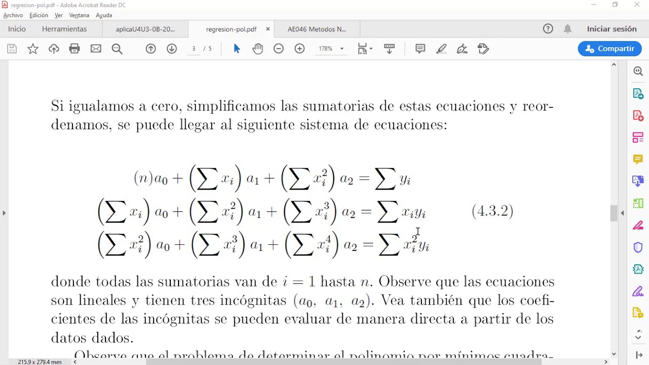 Regresión cuadrática