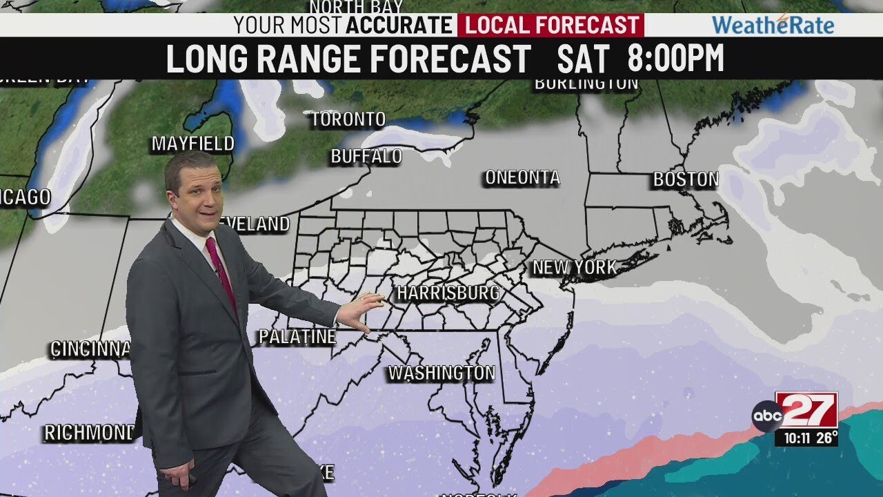 Brett's Monday Good Day PA Forecast
