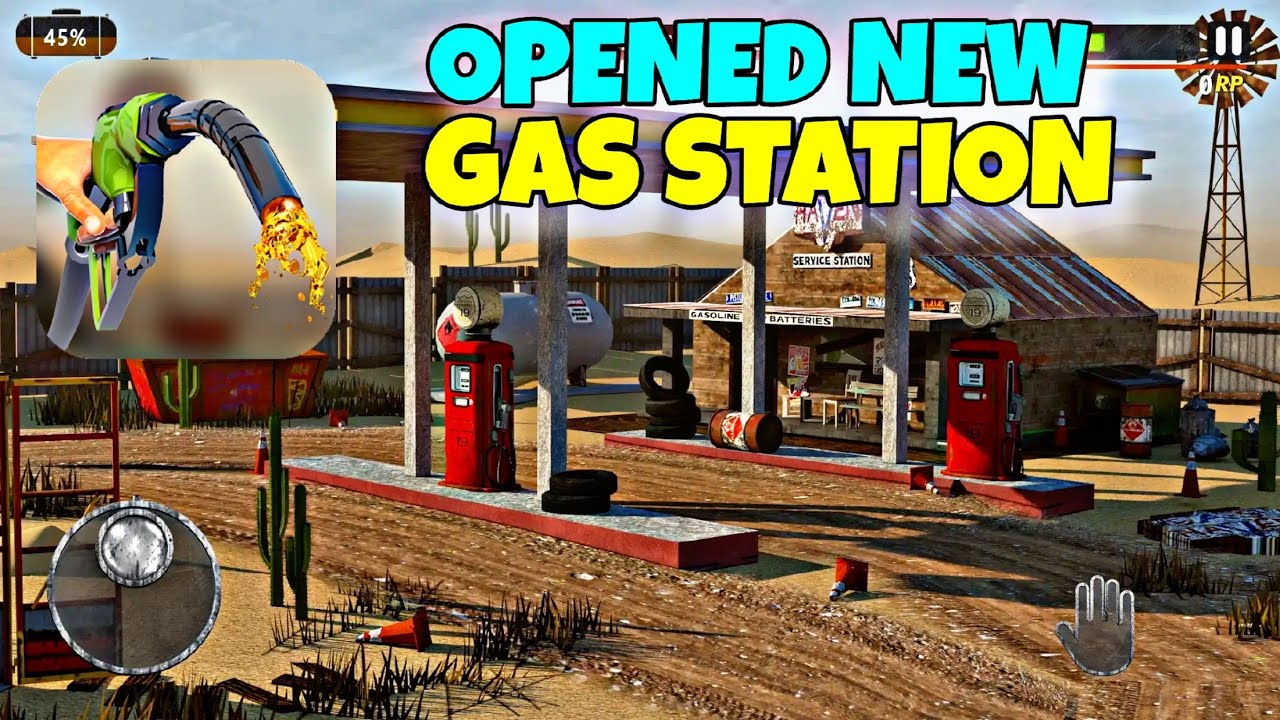 Started New Gas Station Business - Gas Station Simulator Junkyard Gameplay Android