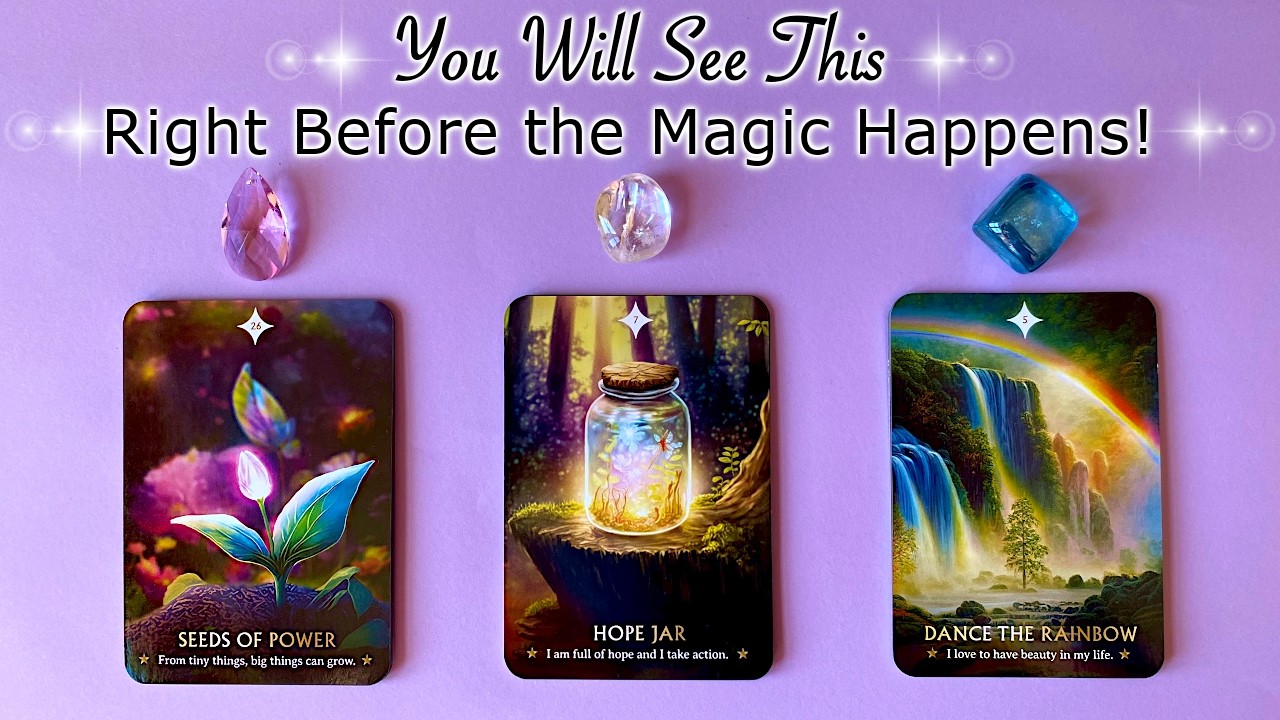 This FINDS YOU Right Before Your WISH MANIFESTS 🏹✨💜 Timeless Pick a Card Reading