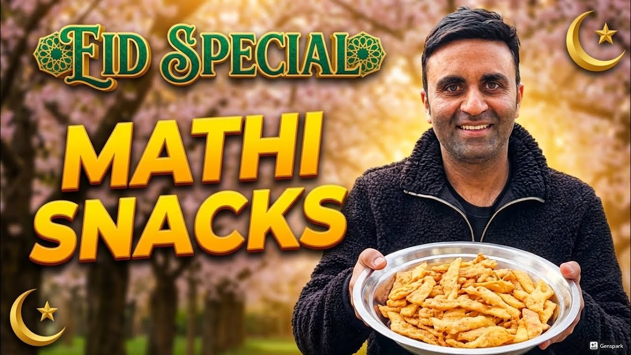 Eid Pe Ghar Main Hi Ye Mathi Aur Matar Snack Banaye 