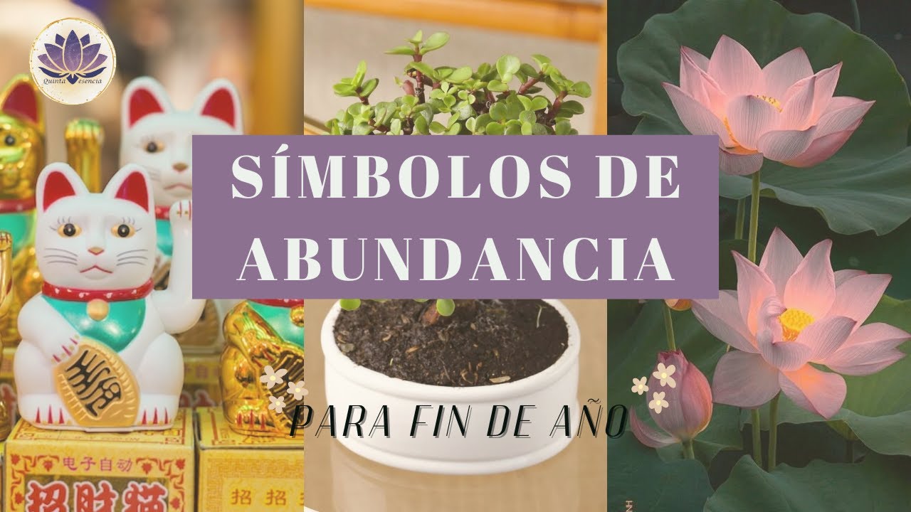 SÍMBOLOS DE ABUNDANCIA para fin de año 🫢💰🪄