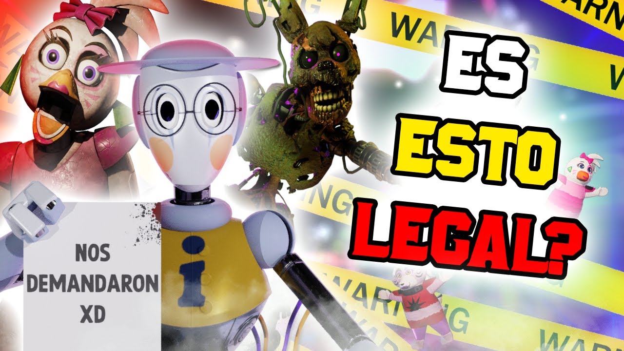 ¿Son los Animatronicos de Security Breach LEGALES? ||Teoria Fnaf