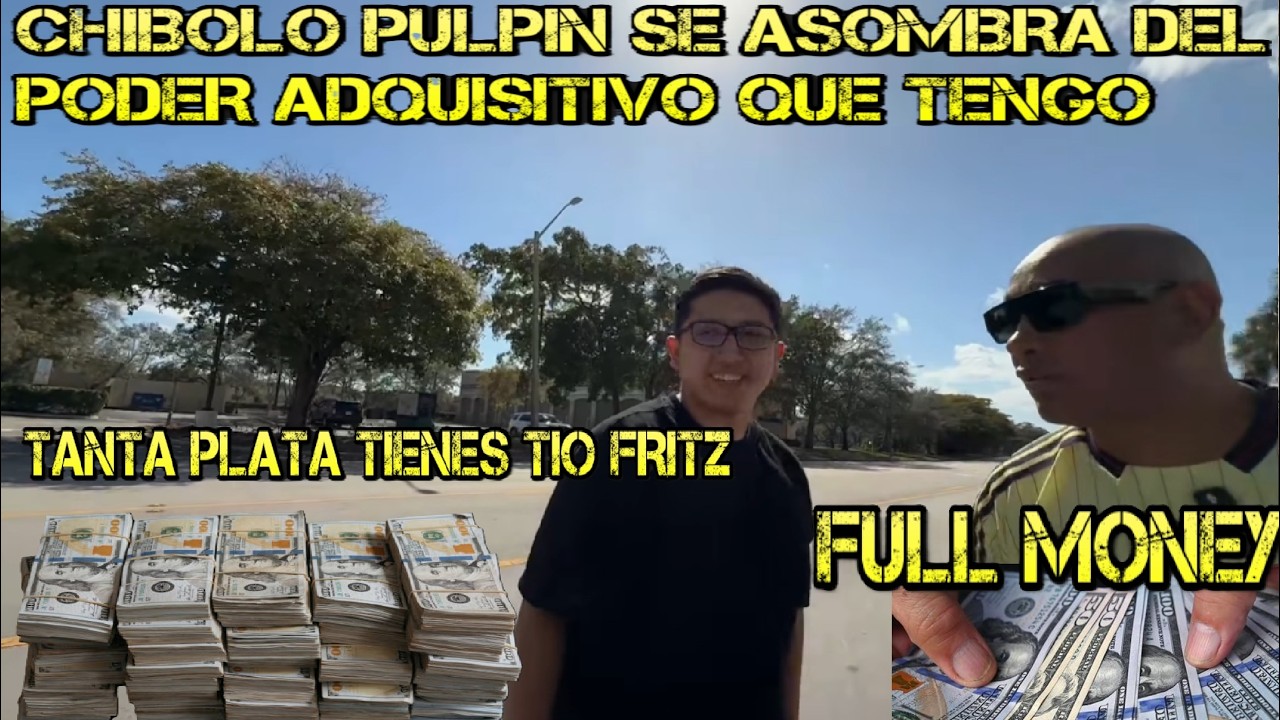 CHIBOLO PULPIN se ASOMBRA CUANDO LE PIDO 200 MIL UNIDADES #fritzsport #tiayolu #yolu #cuevita #niño