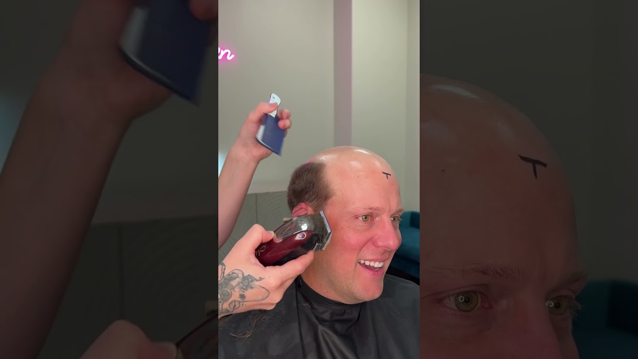 This video is a little different! Let me know what you think 😊 #toupee #bald #hairstyle