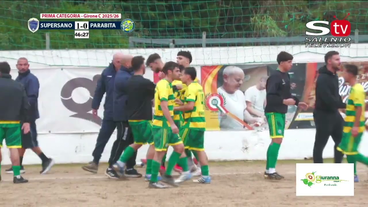 Prima Categoria Girone C 2025/26: 𝐒𝐈𝐍𝐓𝐄𝐒𝐈 𝐝𝐢 𝐒𝐔𝐏𝐄𝐑𝐒𝐀𝐍𝐎 🆚 𝐒𝐎𝐂𝐂𝐄𝐑 𝐃𝐑𝐄𝐀𝐌 𝐏𝐀𝐑𝐀𝐁𝐈𝐓𝐀 𝟑-𝟏