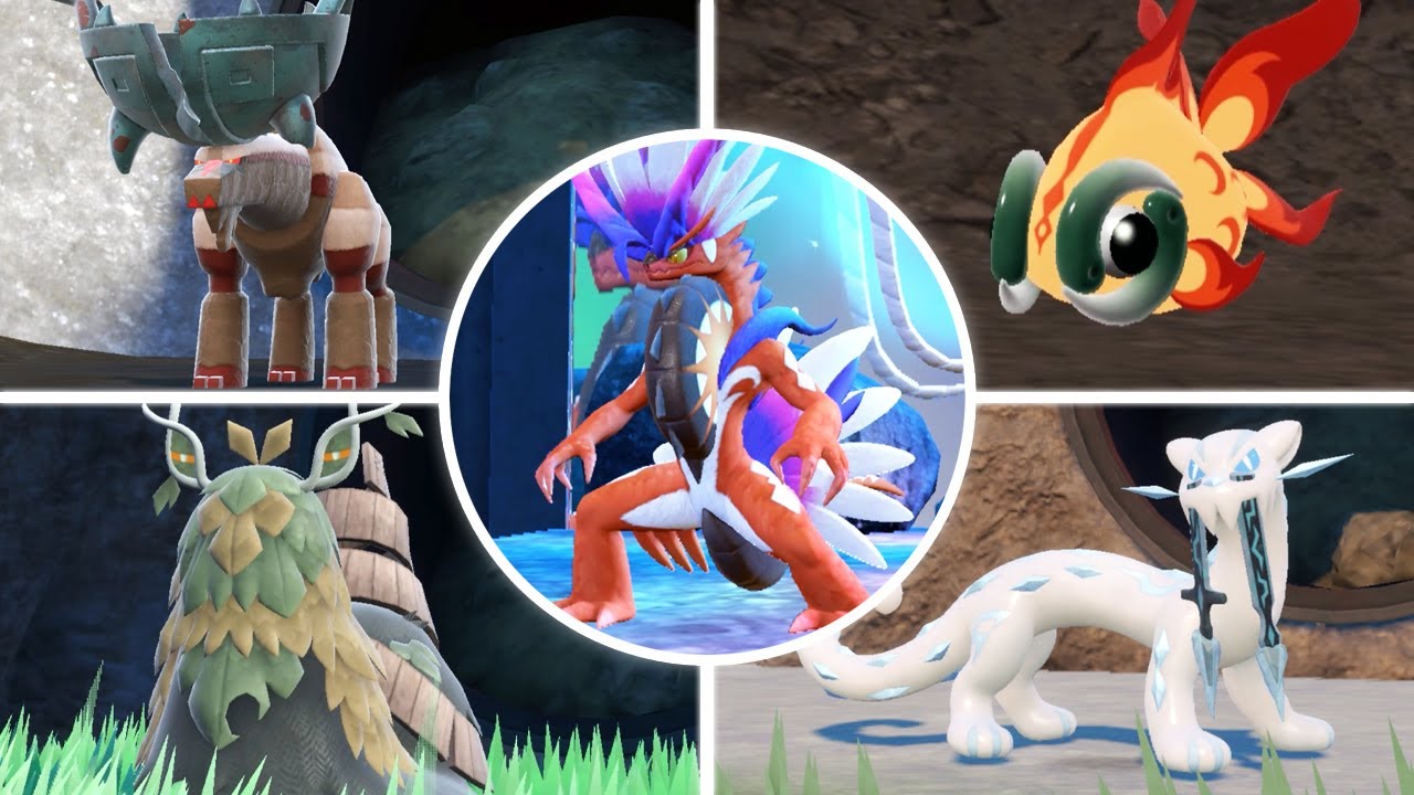 POKEMON SCARLET VIOLET - ALL LEGENDARIES