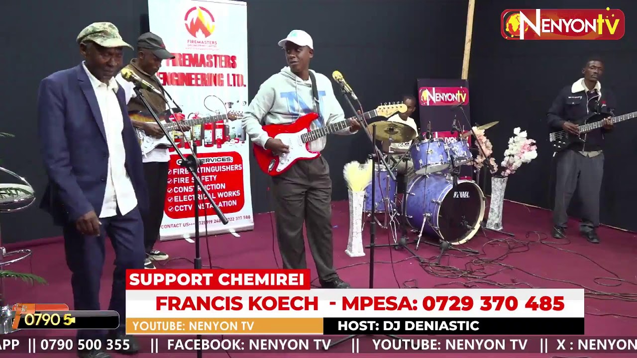 NENYON  TV  LIVE  BAND  -    GUEST ARTISTE: FRANCIS CHEMIREI | PART 2