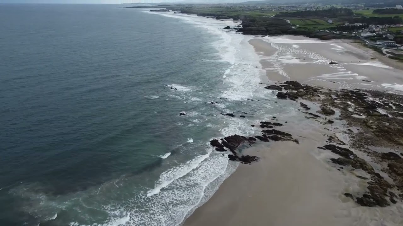 Playa  de las Catedrales #Drone