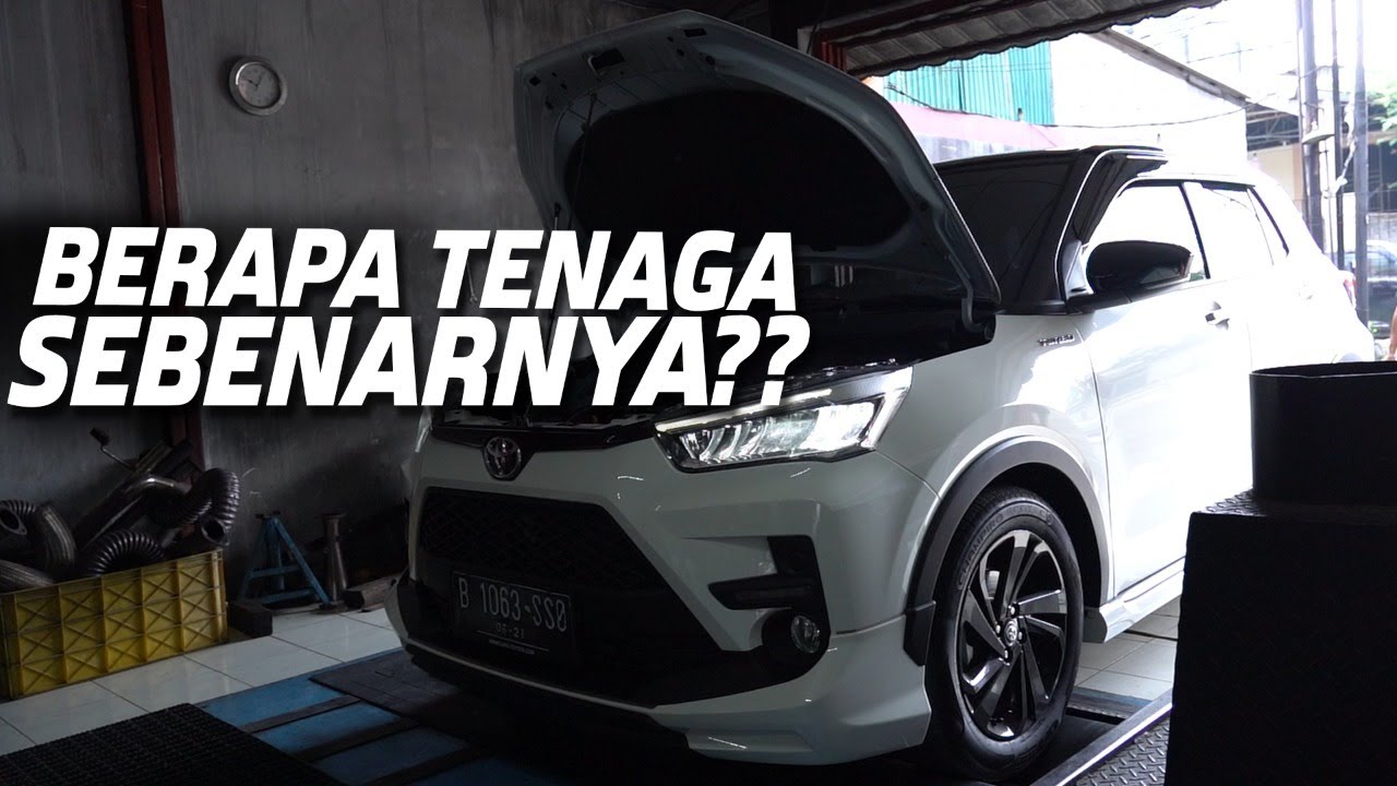 TEST DYNO TOYOTA RAIZE