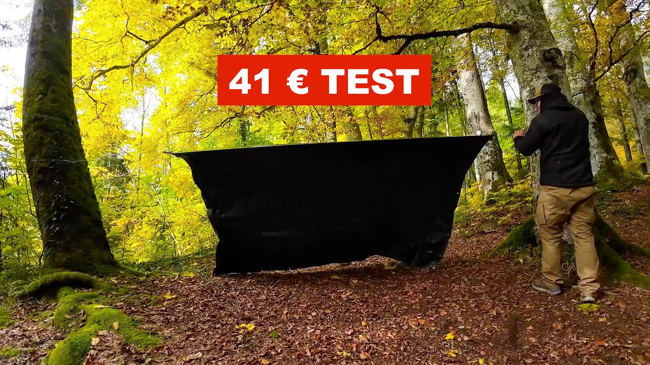 41 € Baumarkt-Set: Ein Tag Bushcraft - reicht das?