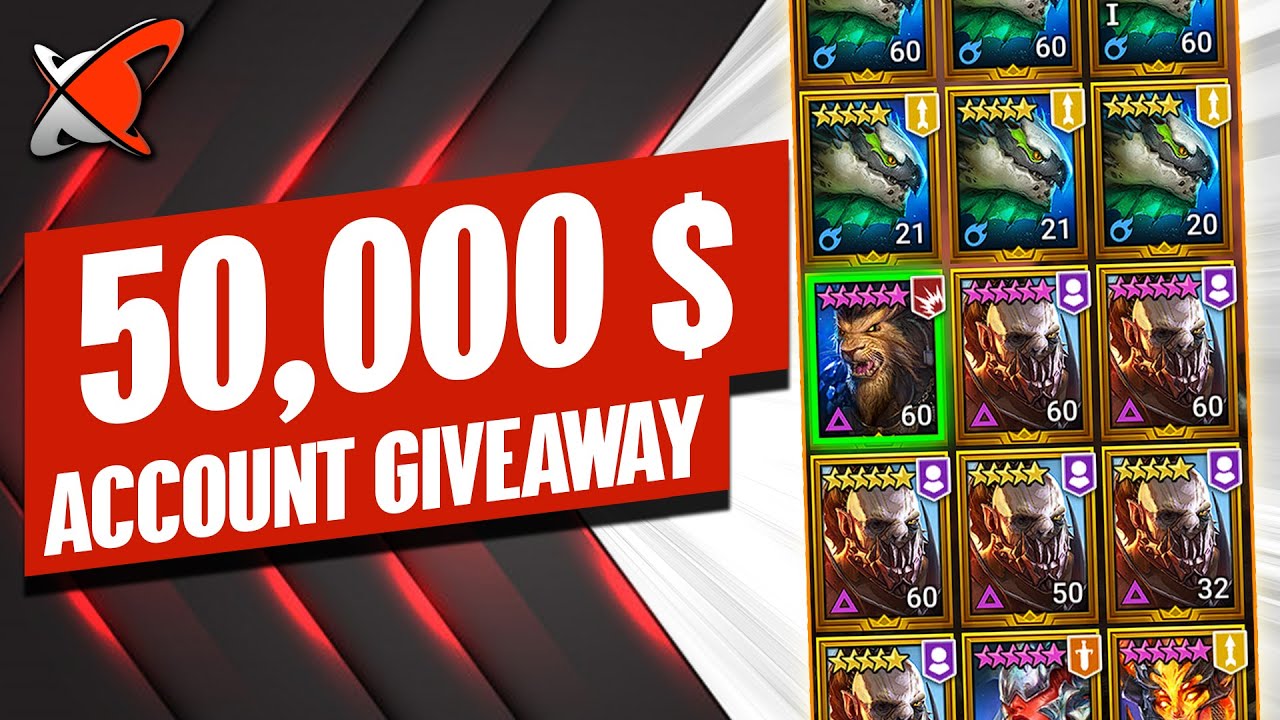 READY FOR THE DUPE SYSTEM !?! | This 50,000$ Account Giveaway Is LOL | RAID: Shadow Legends