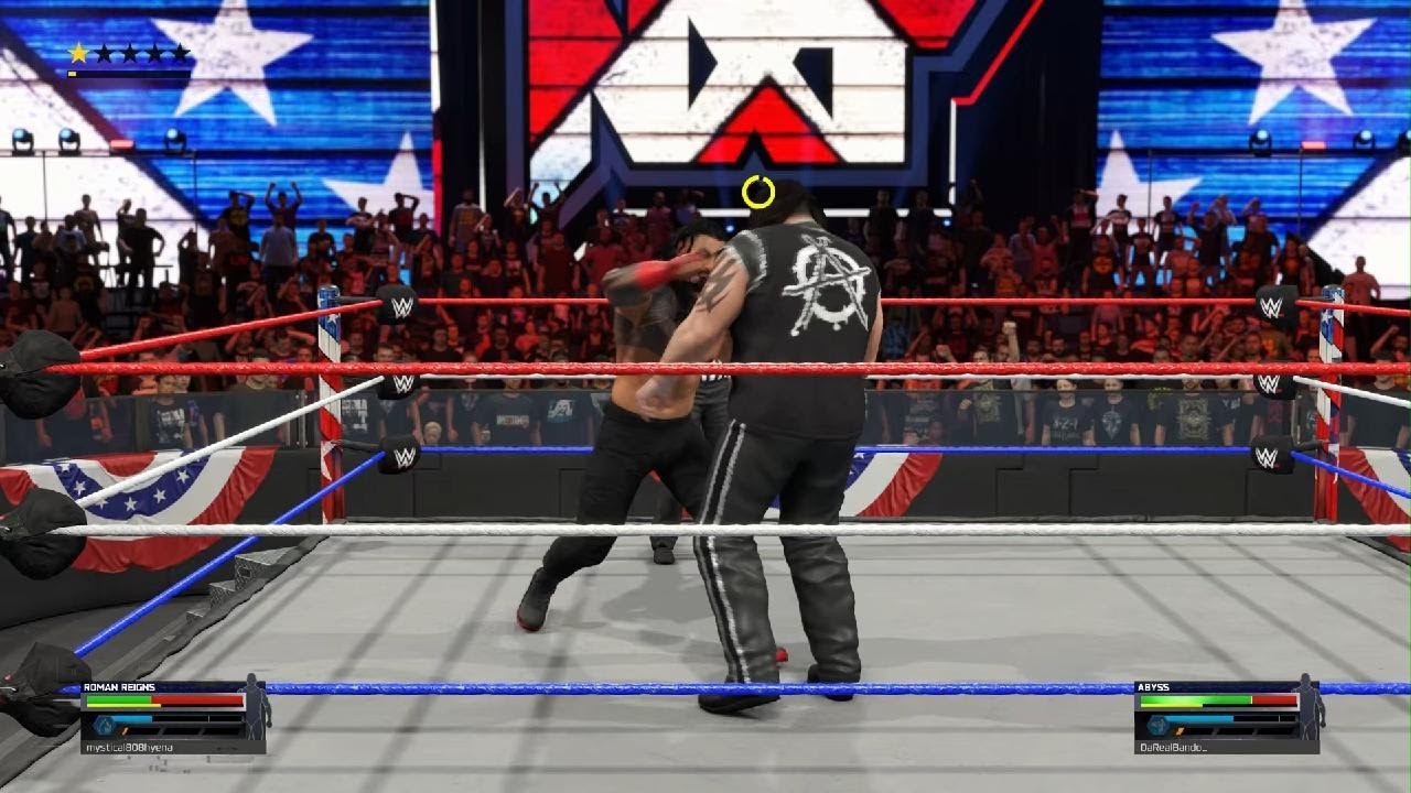 WWE 2K25_Online Match #5 Roman Reigns vs. A Spamming Abyss