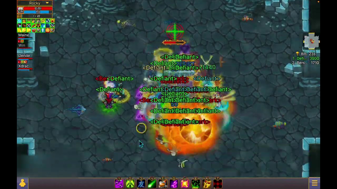 Mermen GvG Defiant Vs Berserk with 3⭐️ Warbuff