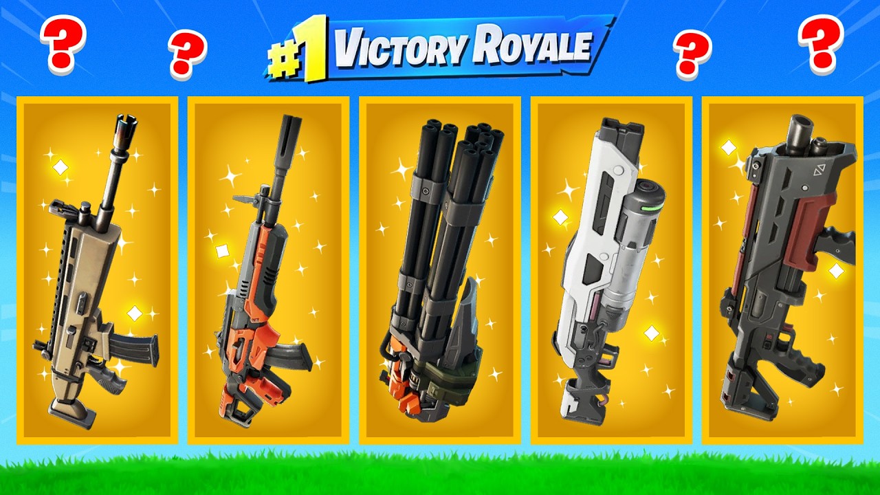 LOSOWA MITYCZNA BROŃ CHALLENGE w Fortnite