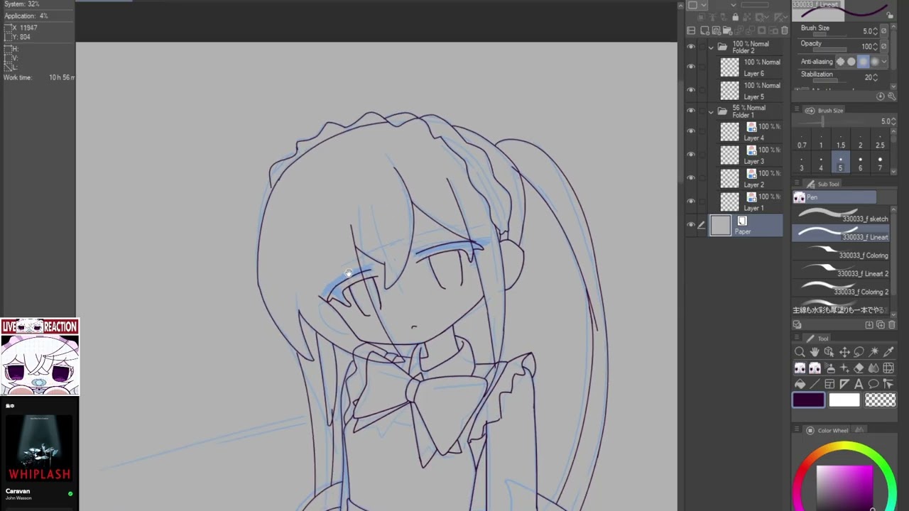 Drawing till I can draw cute girls (278/365) | i like cute gurls